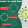 SOCICO Kids Analog Watch, Waterproof, Time Teaching, Soft Band, Wrist