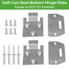 10L0L Golf Cart Seat Bottom Hinge Plate for EZGO(1995-up) TXT/Medalist