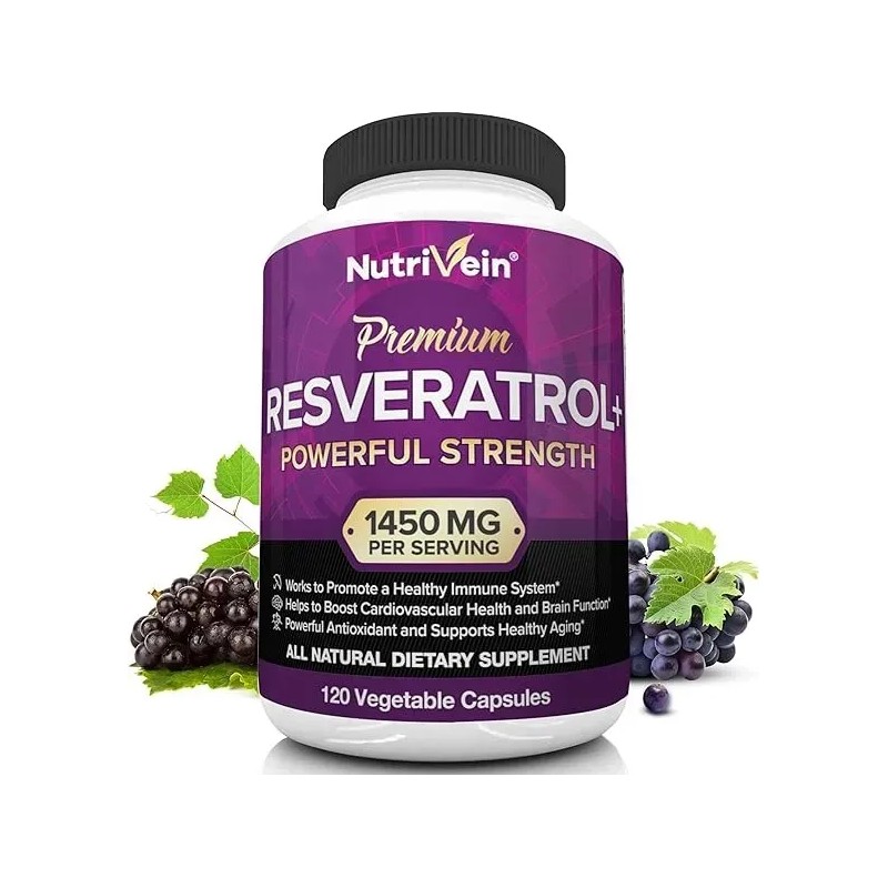 Resveratrol Premium 1540mg 120 Capsulas Eg R13 Sabor Nd Nd