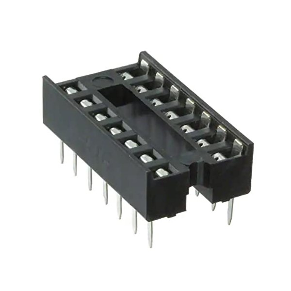 10pcs Robojax 14 Pin IC Socket Solder Type DIP-14 (14DIP