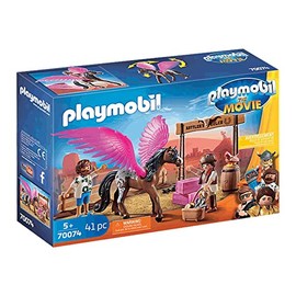 Playmobil The Movie Marla & Del with Flying Horse