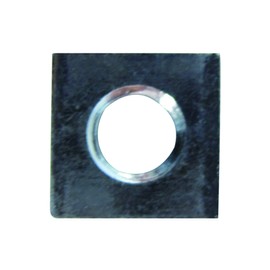 DAIDOHANT 10184702 Uniqlo Square Plate Nut [Iron] (Standard) M8 x Width A 13 x Height B 4mm (Quantity: 8 pieces)