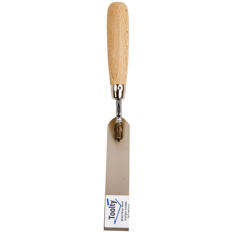 Toolty Stainless Steel Stucco Trowel, Wall Putty Trowel, Plastering Trowel,