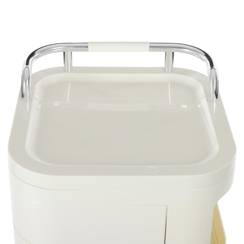 Utility Storage Cart,Storage Cart with Wheels and Slide Out Drawers