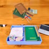 RHONZHAO Desk Letter Tray, 2PCS A4 Size Plastic Stackable File