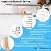 MS Beschläge Wooden Console Single or Pair Shelf Brackets Beech