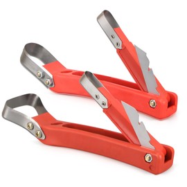 AGLOO 2 Pcs Bark Removal Tool Bark Peeler - Bark Scraping Tool for Patio Lawn Yard - for Grafting Girdling Woodworking,High-Carbon Steel