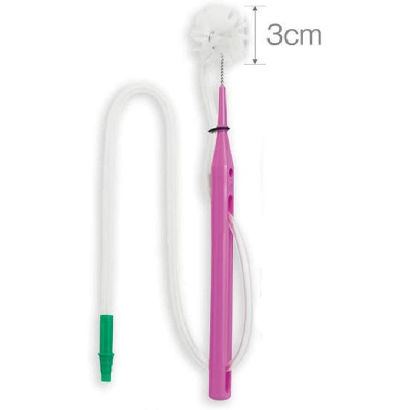 Oral Care Sucking Lina Brush/Pink & Blue (1 Each), 1