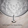 KOHLER 72424-Y-CP Awaken® B90 Multifunction SHOWERHEAD, Polished Chrome