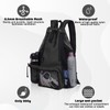 Timoxi Swim Bag Beach Backpack with Padded Shoulder Strap Mesh