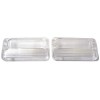 APE 1967 GTO BACKUP LAMP LENSES PAIR