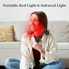 Hottoerak Portable Red Light Lamp Panel