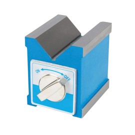 Dapetz ® Magnetic V-Block 70 X 60 X 70mm Has 3 Precision-Ground Magnetic Surfaces Ideal for Round, Square Or Rectangular Workpieces, Grinding, Marking & Measuring