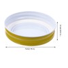 Kichvoe 12pcs Mason Jar Lids Jars Wide Mouth Lids Reusable