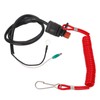Outboard Engine Kill Switch ABS Waterproof Telescopic 75mm Marine Motor