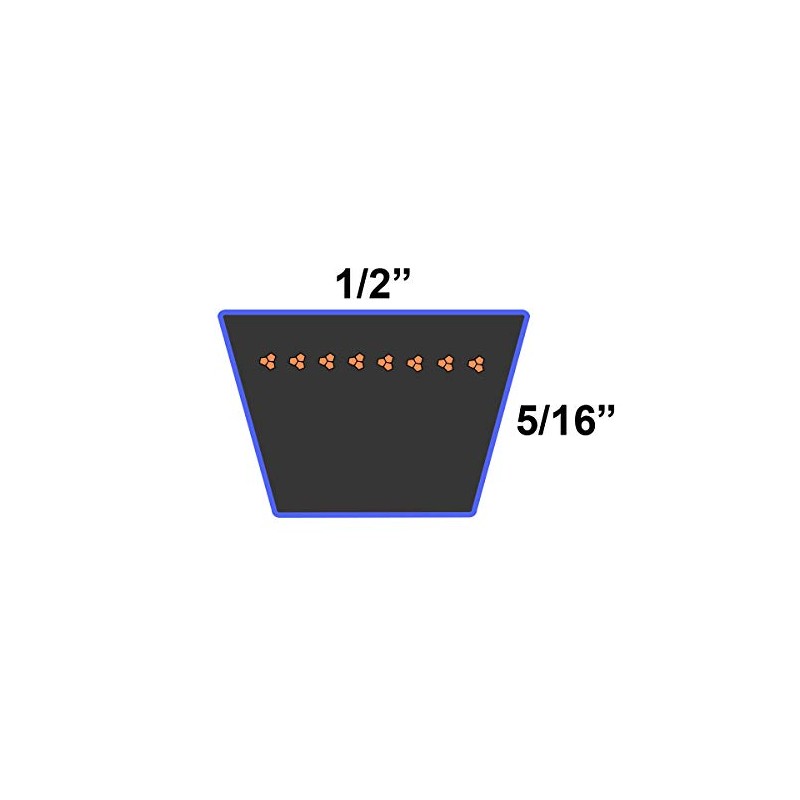D&D PowerDrive 21170 AYP American Yard Products Kevlar Replacement Belt,