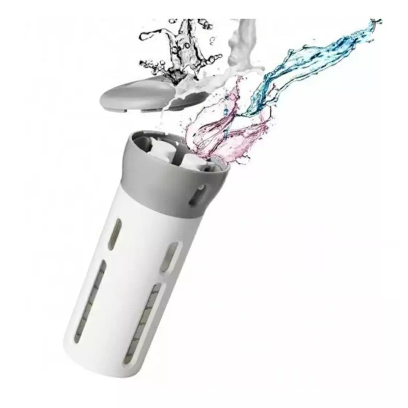 CL Dispensador Viaje Con 4 Tanques Ideal Shampo Gel Crema
