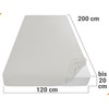 Npluseins Micro-fibre Fitted Sheet – Breathable and Suitable for Allergy