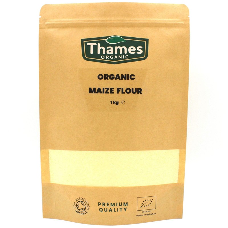 Organic Maize Flour 500g - 100% Pure & Natural Flour
