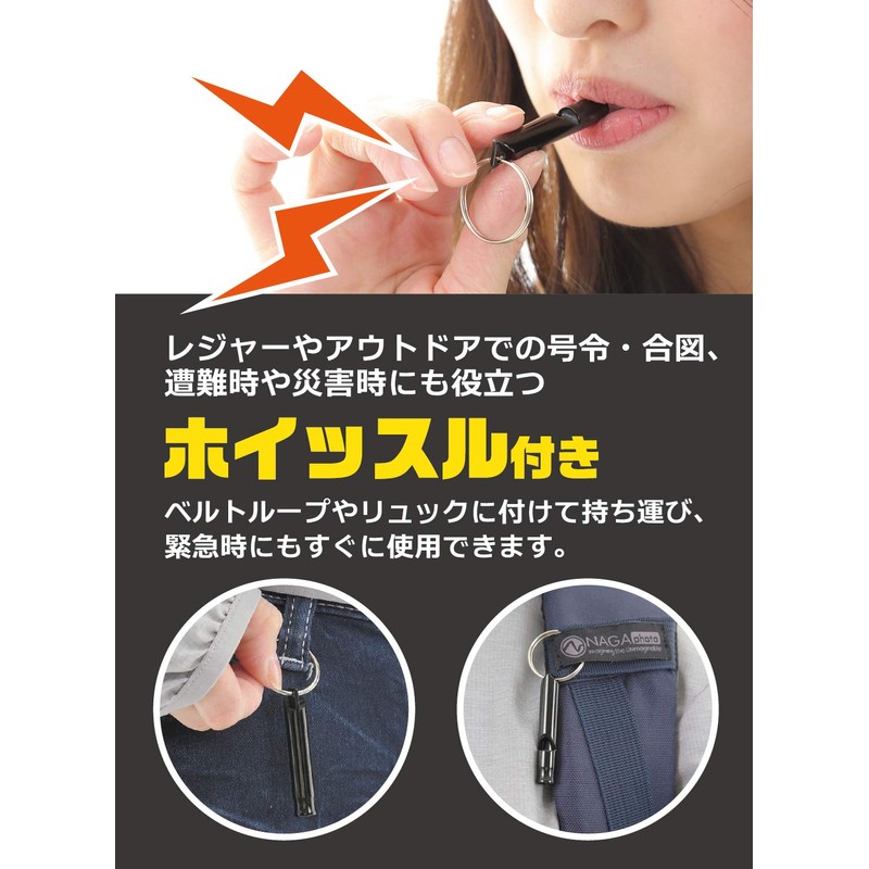 Sun's Hill Fire Starter with Fire Blowing Rod + Whistle,