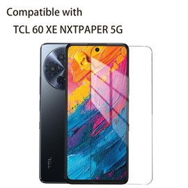 GXLYFG 3 Pack Tempered Glass Screen Protectors for TCL 60 XE NXTPAPER 5G, Anti Scratch, Bubble Free, 9H Hardness