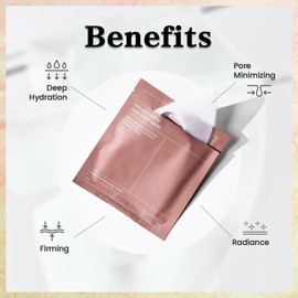 Biodance Collagen Mask, Deep Collagen Anti-Wrinkle, Moisturizing Mask - Anti-Wrinkle, Korean Overnight-Mask, Pore Shrinking (Pack of 4)