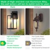 MAXvolador Outdoor Wall Lantern, Exterior Waterproof Wall Sconce Light Fixture,