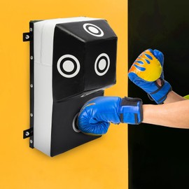 FXEIPOL Wall Mounted Boxing Punching Bag 13.78 x 9.84 x 23.62 Inch Wall Mount Uppercut Boxing Bag Boxing Training Wall Target Heavy Wall Punching Bag for Adults, Bedroom/Living Room/Gym