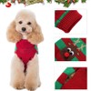 ABRRLO Christmas Dog Jumper Dog Sweater Dog Jumper Pet Warm
