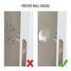 Ducki Door Stopper Wall Protector - Self Adhesive, Quiet, Reusable