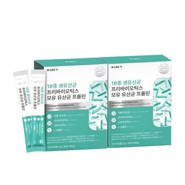 건강한약속바른 바른 속편하루 19종 생유산균 60포(2개월분) / 프리바이오틱스 락 Healthy Promise Right Right Comfort Day 19 Types of Probiotics 60 Packs (2 Months Supply) / Prebiotics Lactobacillus