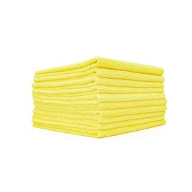 The Rag Company - Toallas de microfibra Edgeless 300, perfectas para eliminar polímeros, selladores y esmaltes; excelentes para limpieza interior y tr