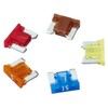 Assortment LED Status Micro Low Profile Car Fuses Set of
