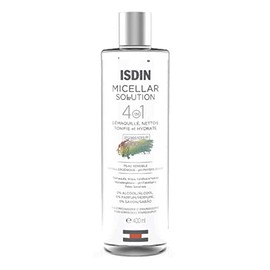 ISDIN Micellar Solution Limpiador facial 4 en 1 para pieles sensibles, 400 ml