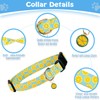 PREHAI Cute Cotton Dog Collar for Boy and Girl Dogs