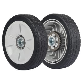 Rear Wheels, 8 Inch Wheels Fit for HRR216 HRS216 HRT216 Honda Walk-behind Lawn Mower, Pack of 2material: Plastic, size: 8inch