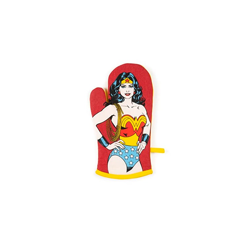 Excelsa Wonder Woman Oven Glove One Size 100% Cotton Lining