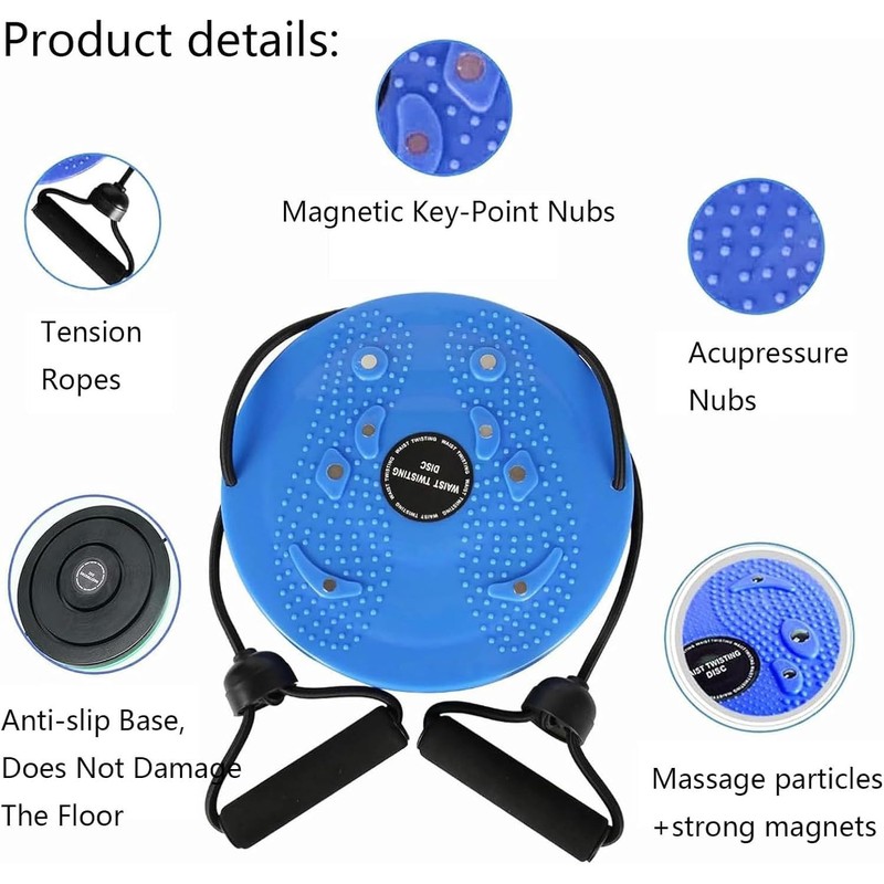 Songholee Lovely Waist Sculptor, Exercise Twister Machine, Adjustable Twist Board