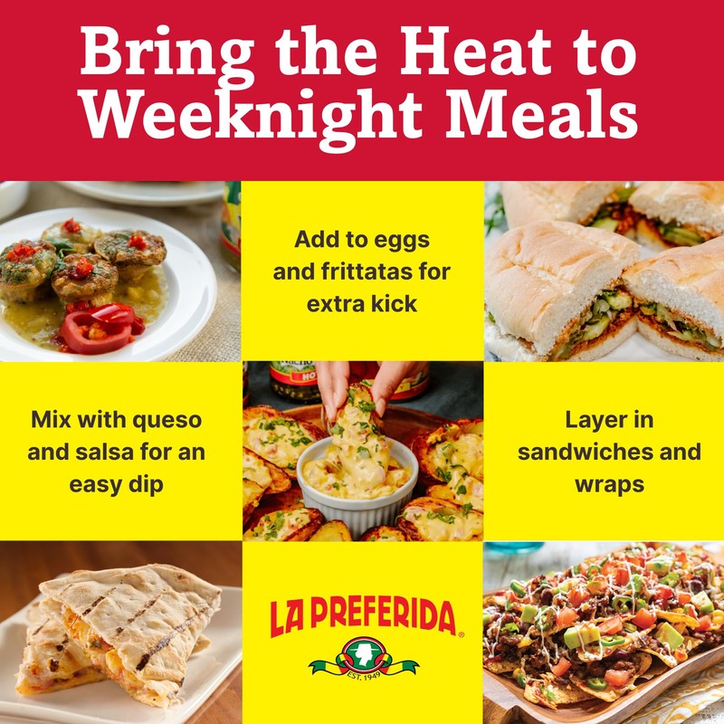 La Preferida Organic Mid Jalapeño Nacho Slices (Same Great Flavor,