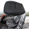 SecosAutoparts Front Driver Side Bottom Non-Perforated Leather Replacement Seat Cover