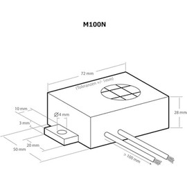 Kemo KFZ Ultraschall Marderscheuche M100N zur Verwendung im Kfz, in Häusern und auf Dachböden