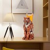 Leopard Phone Stand and Pencil Holder, Decorative Desktop Organizer, Cell