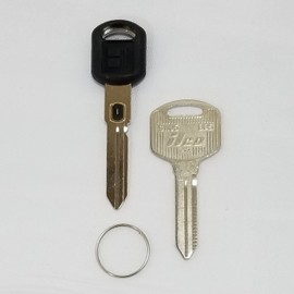RI-Key- B82-P7 Ignition V.A.T.S. Key Blank Double-Side for Buick Oldsmobile with Door Key B85 V.A.T System Resistor Key #7