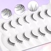 Himirell False Eyelashes 3D Lightweight Natural Comfortable Demi Wispy Cat