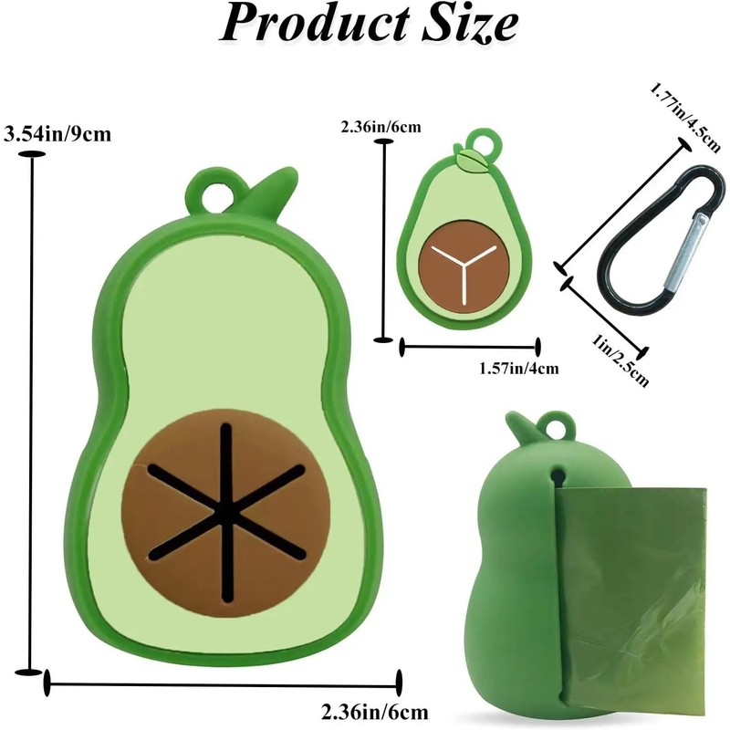 PawComfort Dog Poop Bag Dispenser – Secure Silicone Clip with
