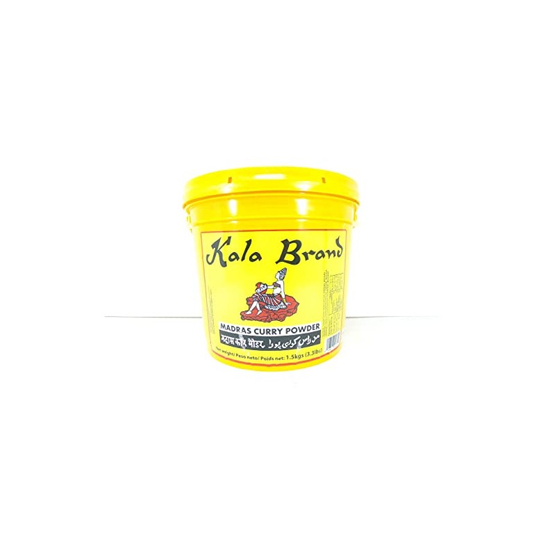 Kala Brand Madras Curry Powder Tub 3.3 Lbs