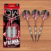 DW Piranha Razor 90% Tungsten Soft Tip Darts, Precision Balanced,