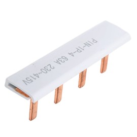 Circuit Breaker busbar Durable dustproof 1-Row busbar Good 4 Way