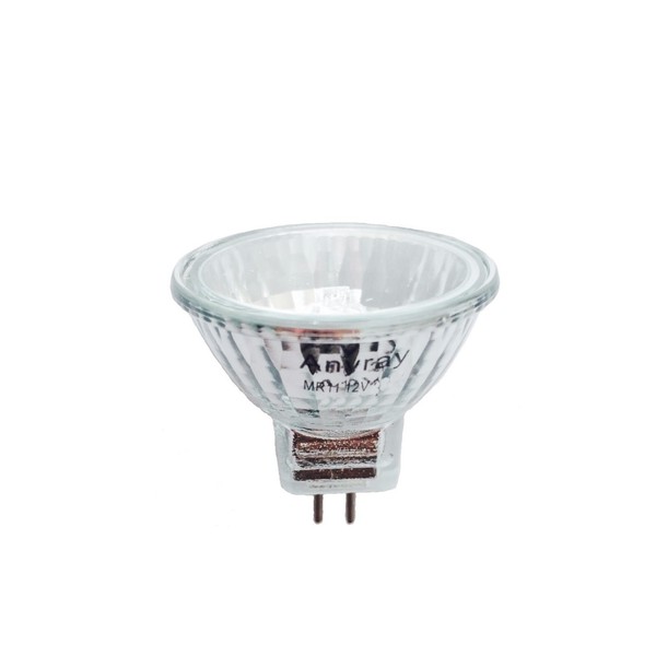 Anyray A1868Y (1-Bulb) Clear MR11 12Volt 10Watt Precision Halogen Reflector Fiber Optic Light Bulb 10W 12V