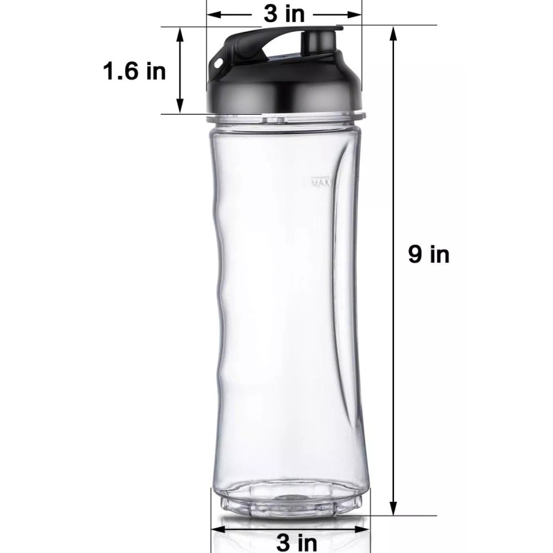 La Reveuse De 18 Oz Bpa Copa De Botella De